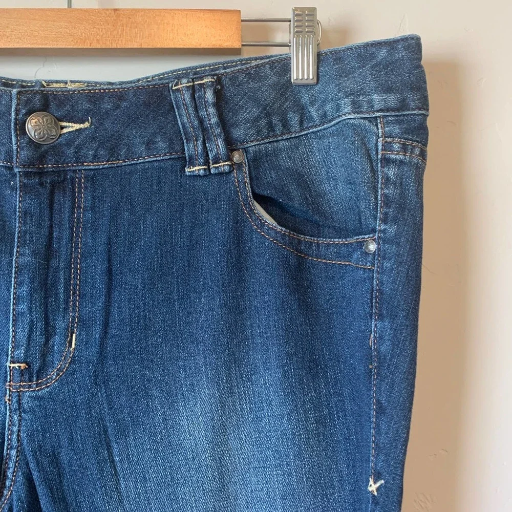 Lane Bryant Simply Straight 99% Cotton Denim Blue Jeans Women's Size 20 Average - Picture 4 of 8